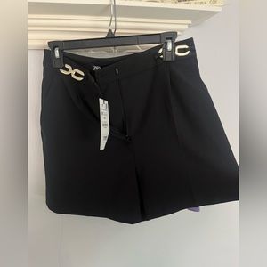 Zara black shorts